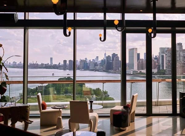 美國紐約的 Panorama Room 餐廳